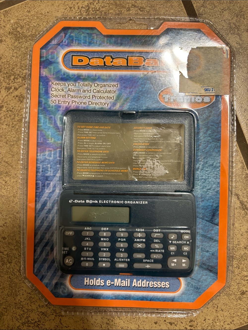 New DataBank Electronic Data Holder
